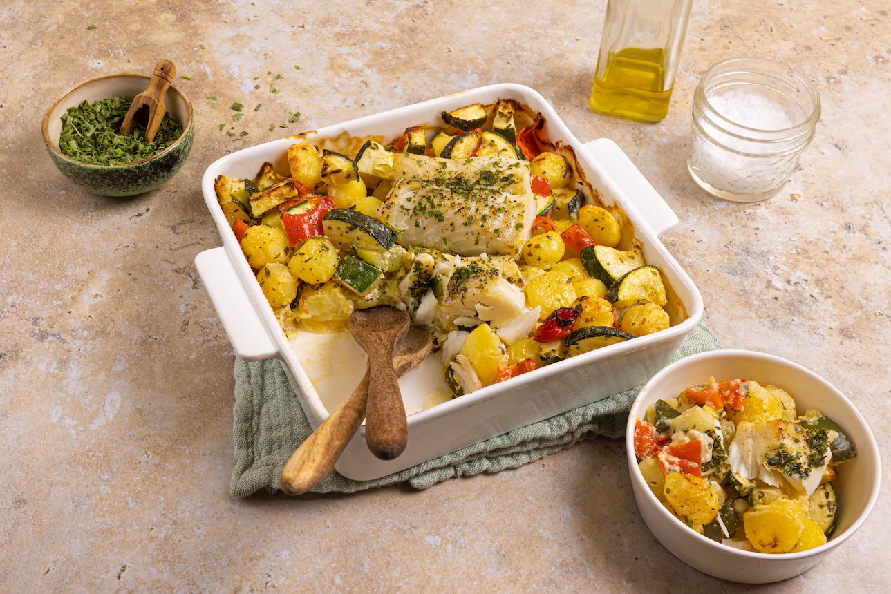 kabeljauw ovenschotel