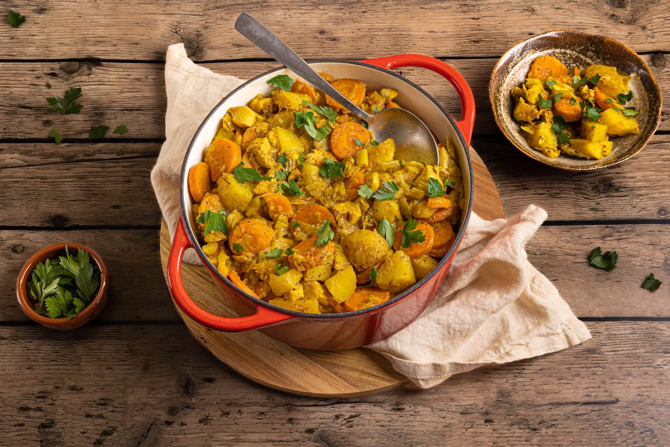 Kipstoof met aardappel