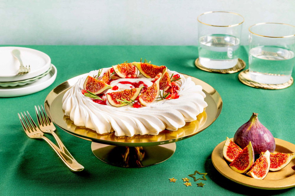 Pavlova Met Frambozen En Vijgen 02 (1)