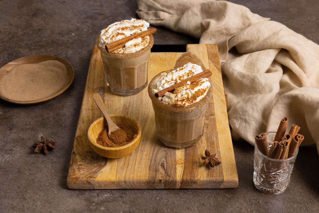 Pumpkin spice white russian