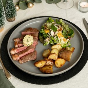 Entrecote met zelfgemaakte kruidenboter