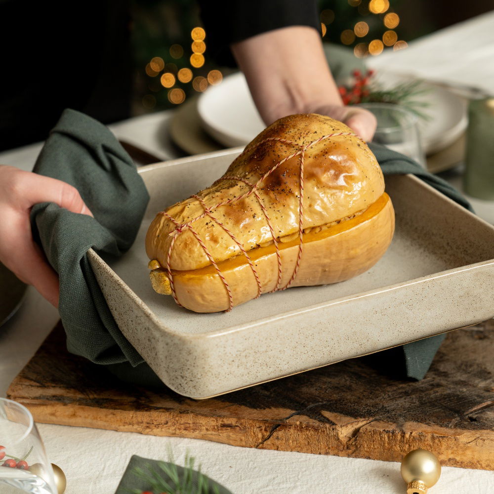 Gevulde pompoenrollade