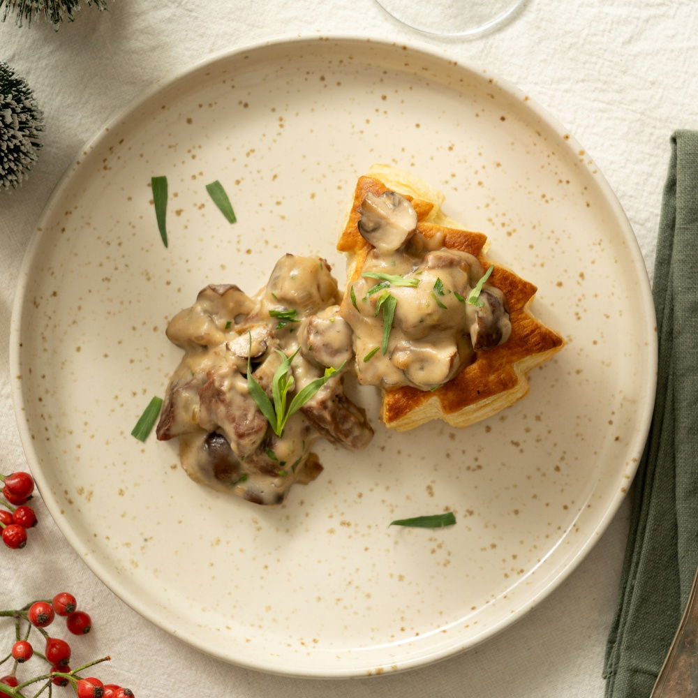 Pasteitjes met runderragout