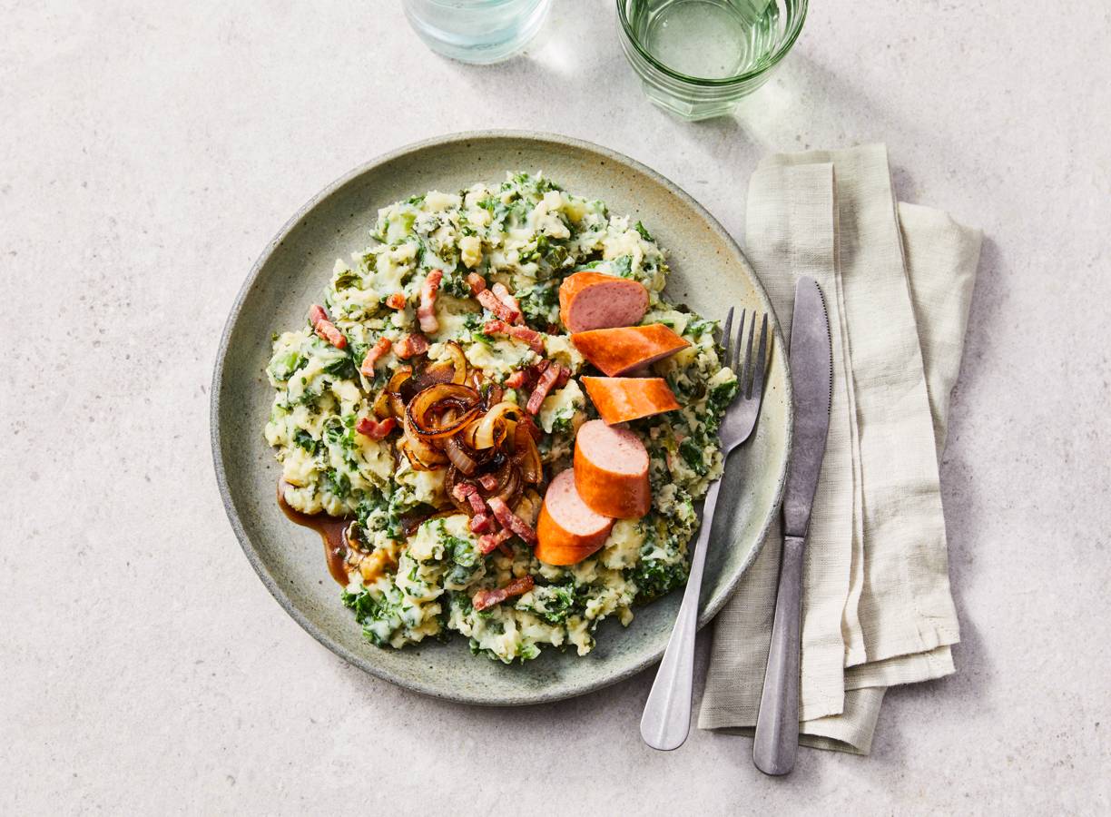 Boerenkool Met Worst En Spekjes