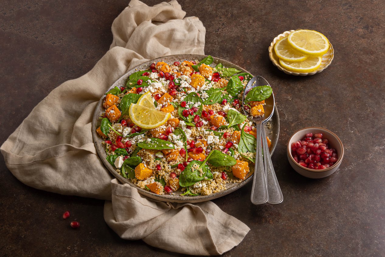 couscous met pompoen