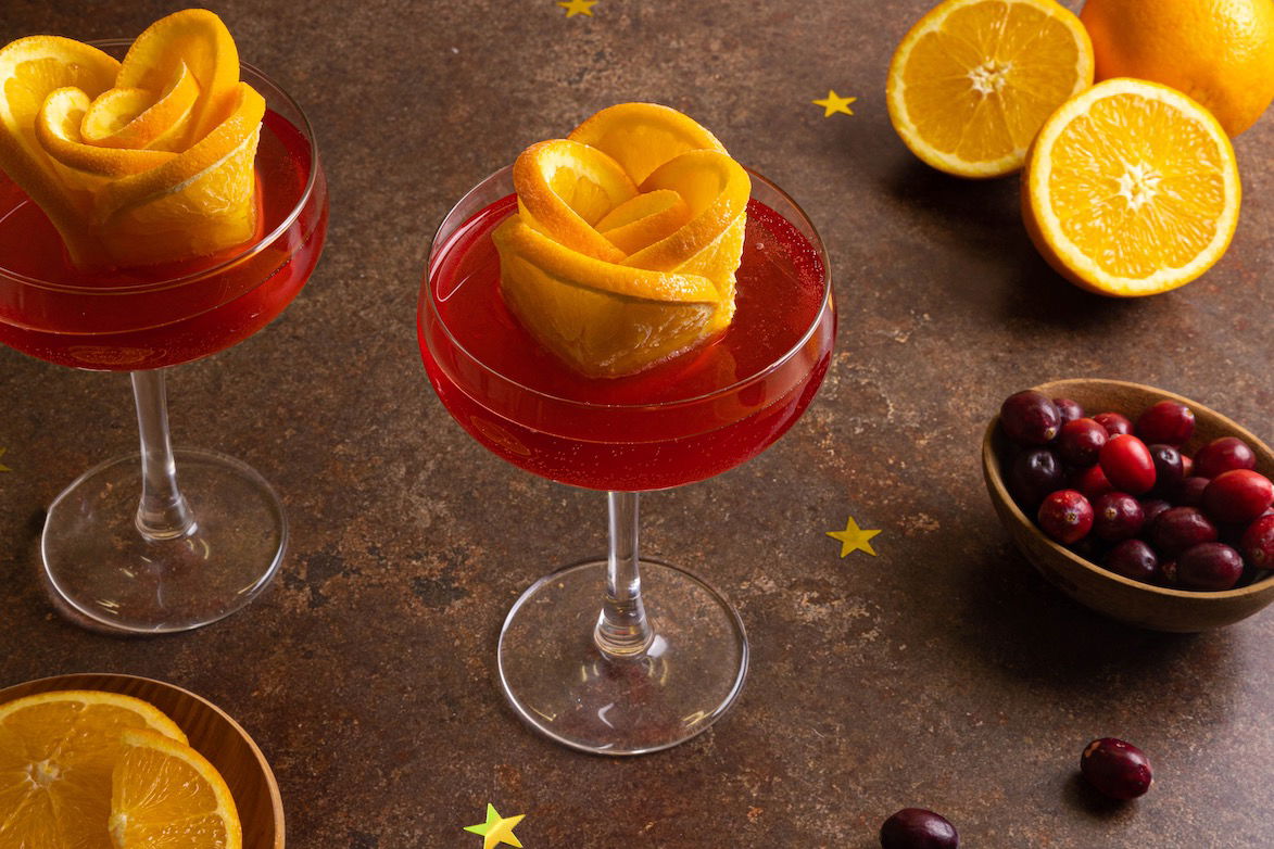 Cranberry Sunrise Met Sinaasappelijsblokje 2