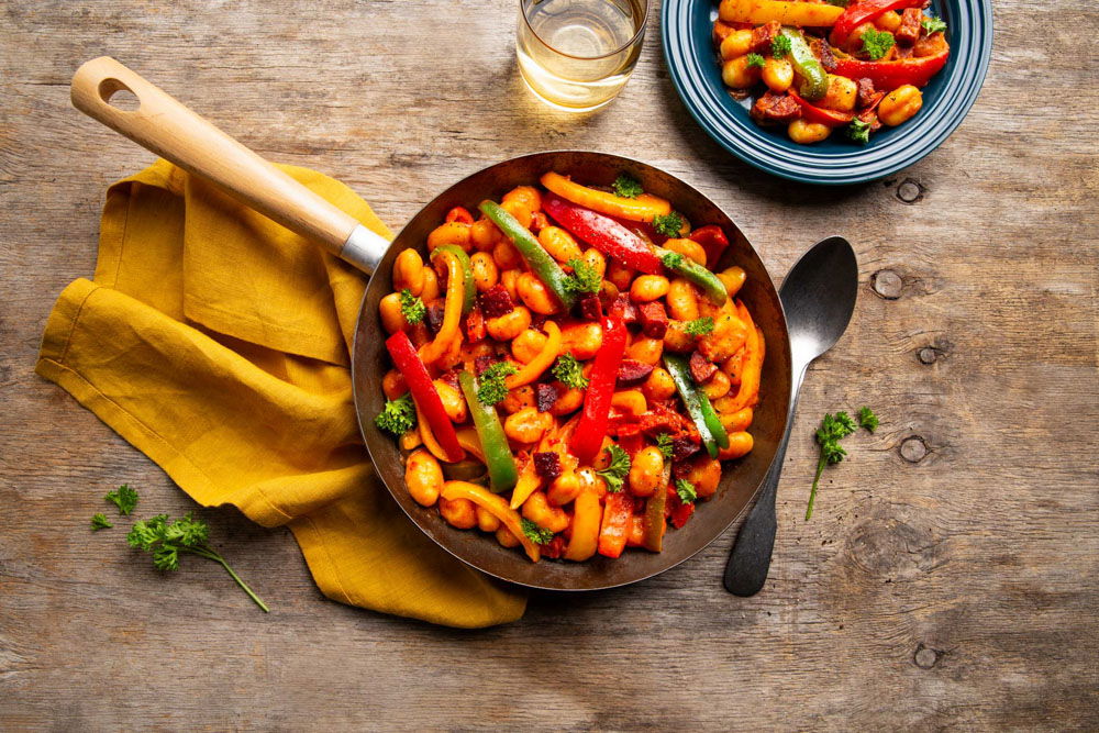 eenpansgnocchi met harissa