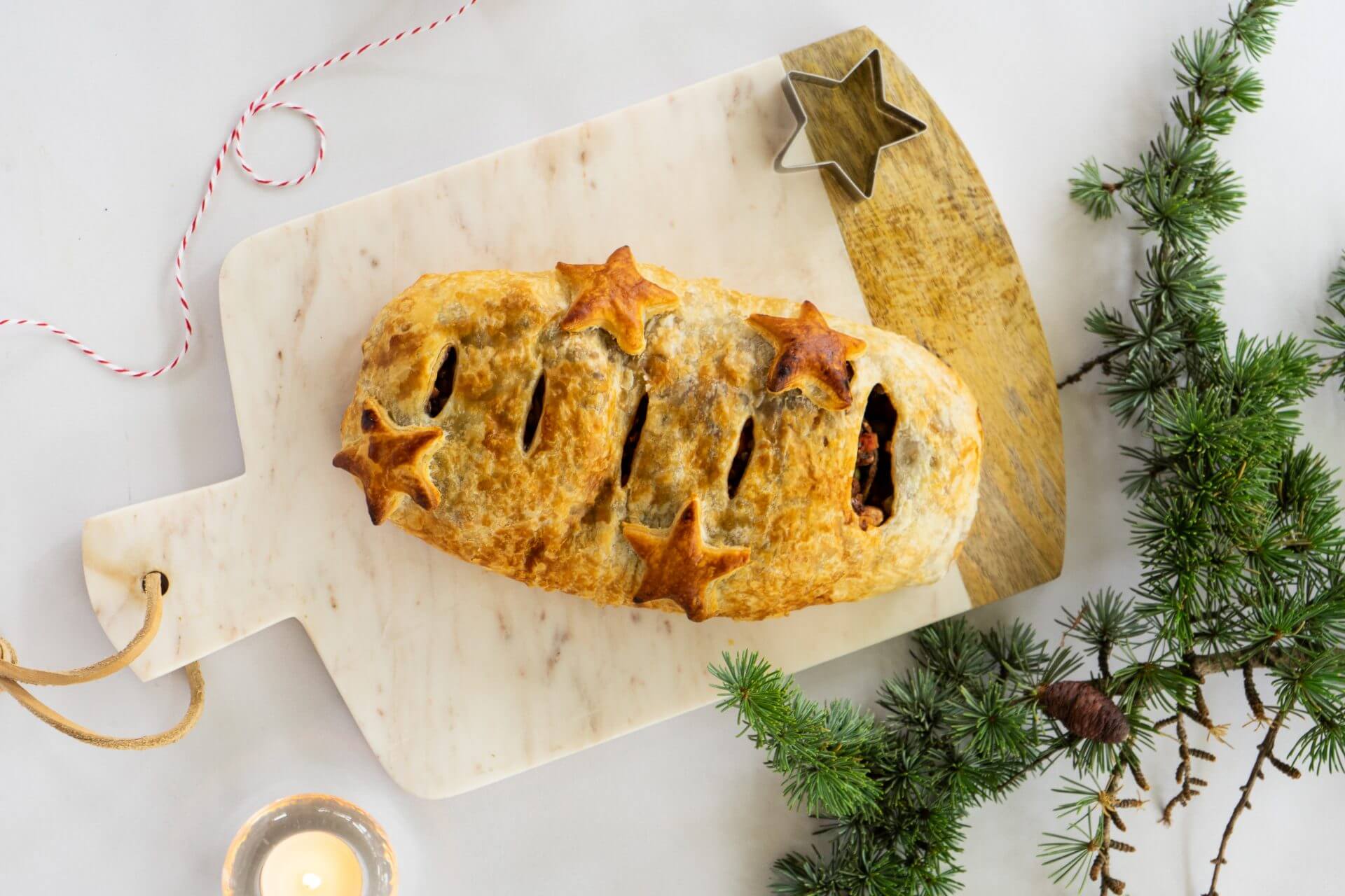 Plantaardige Wellington Met Portobello Horiz