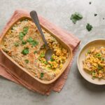 Vegan mac & cheese uit de oven