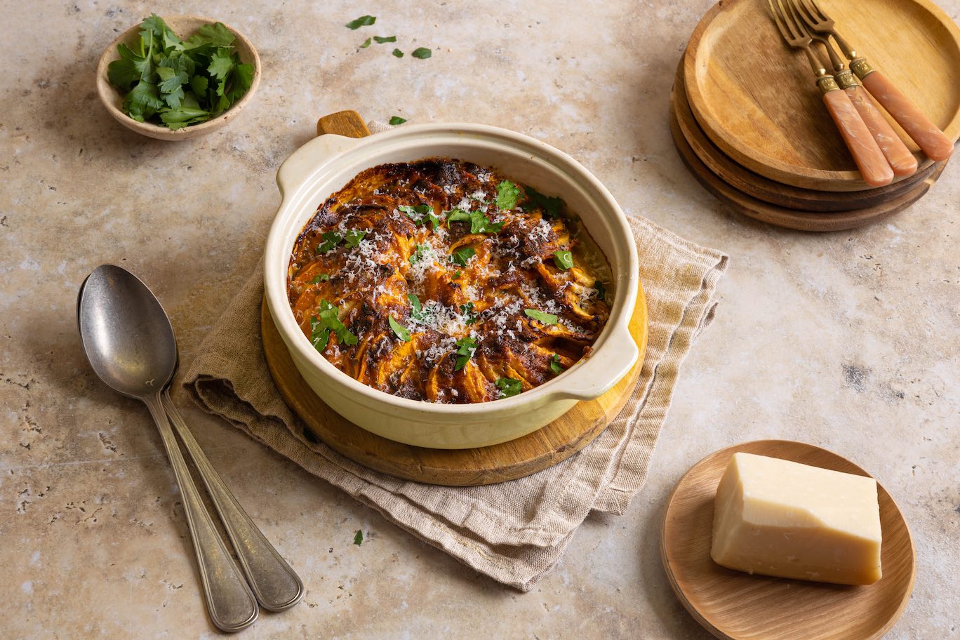 Zoete Aardappelgratin 2