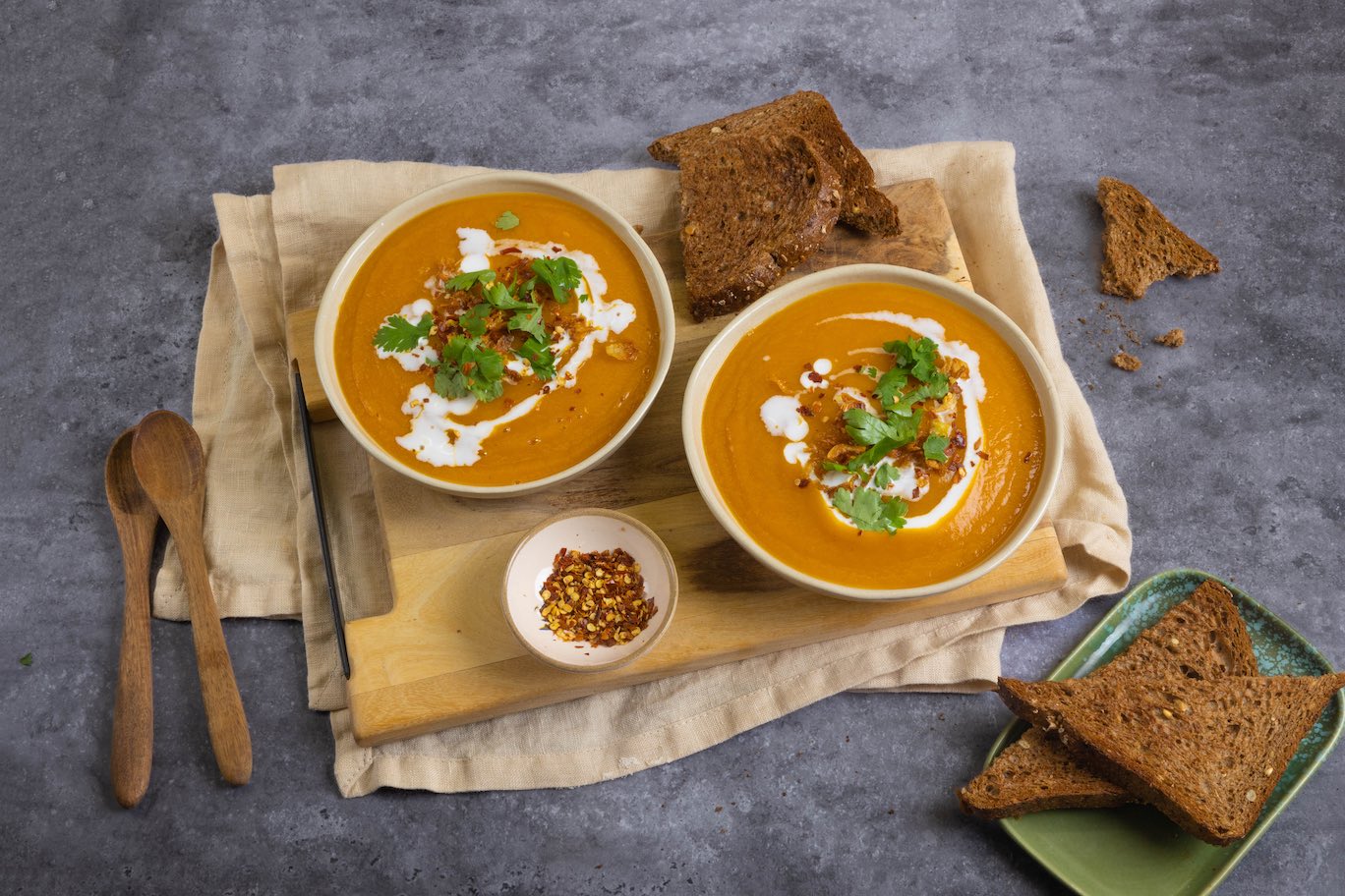 Zoete Aardappelsoep 2