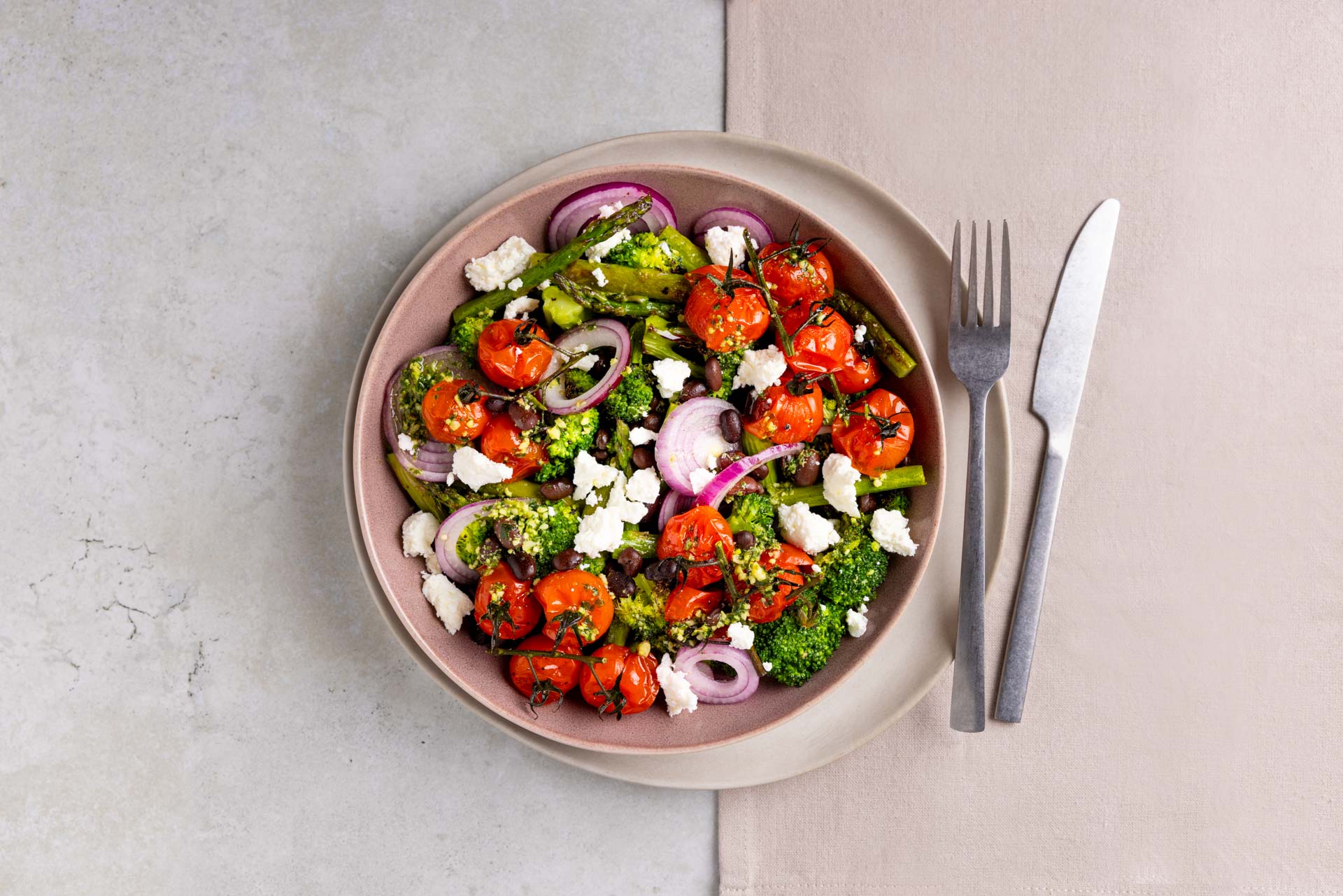 Asperge Broccoli Salade Met Feta 2