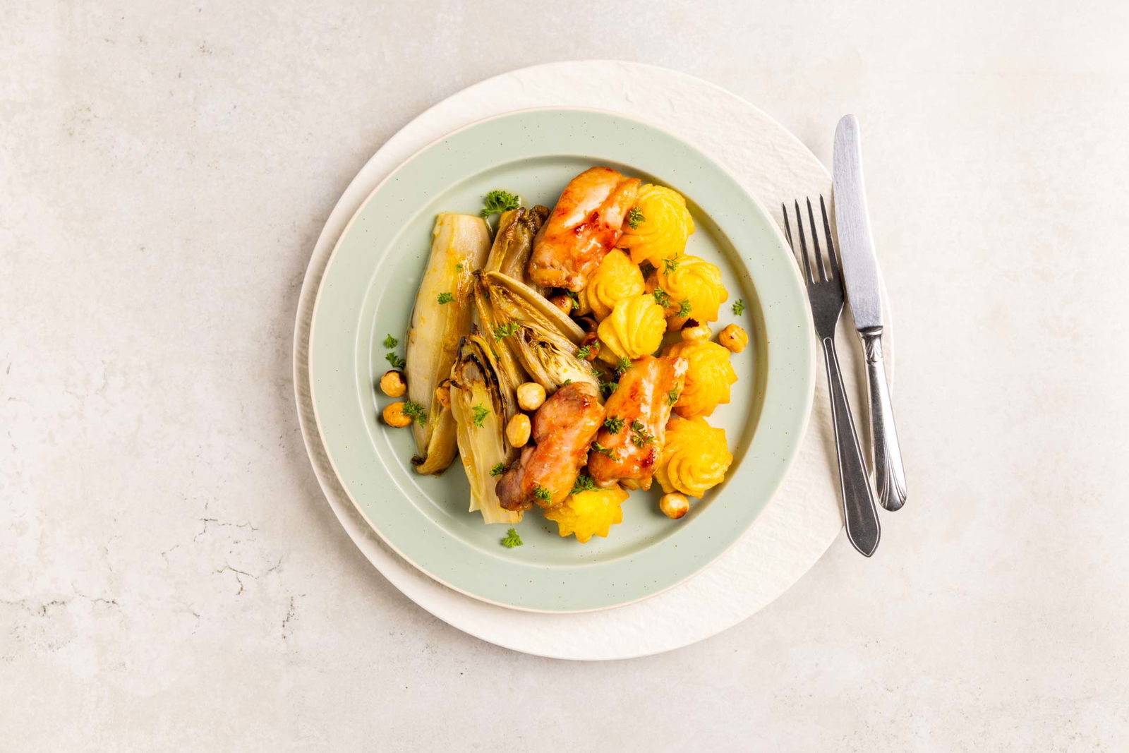 Geroosterde Witlof Met Hazelnoot 2