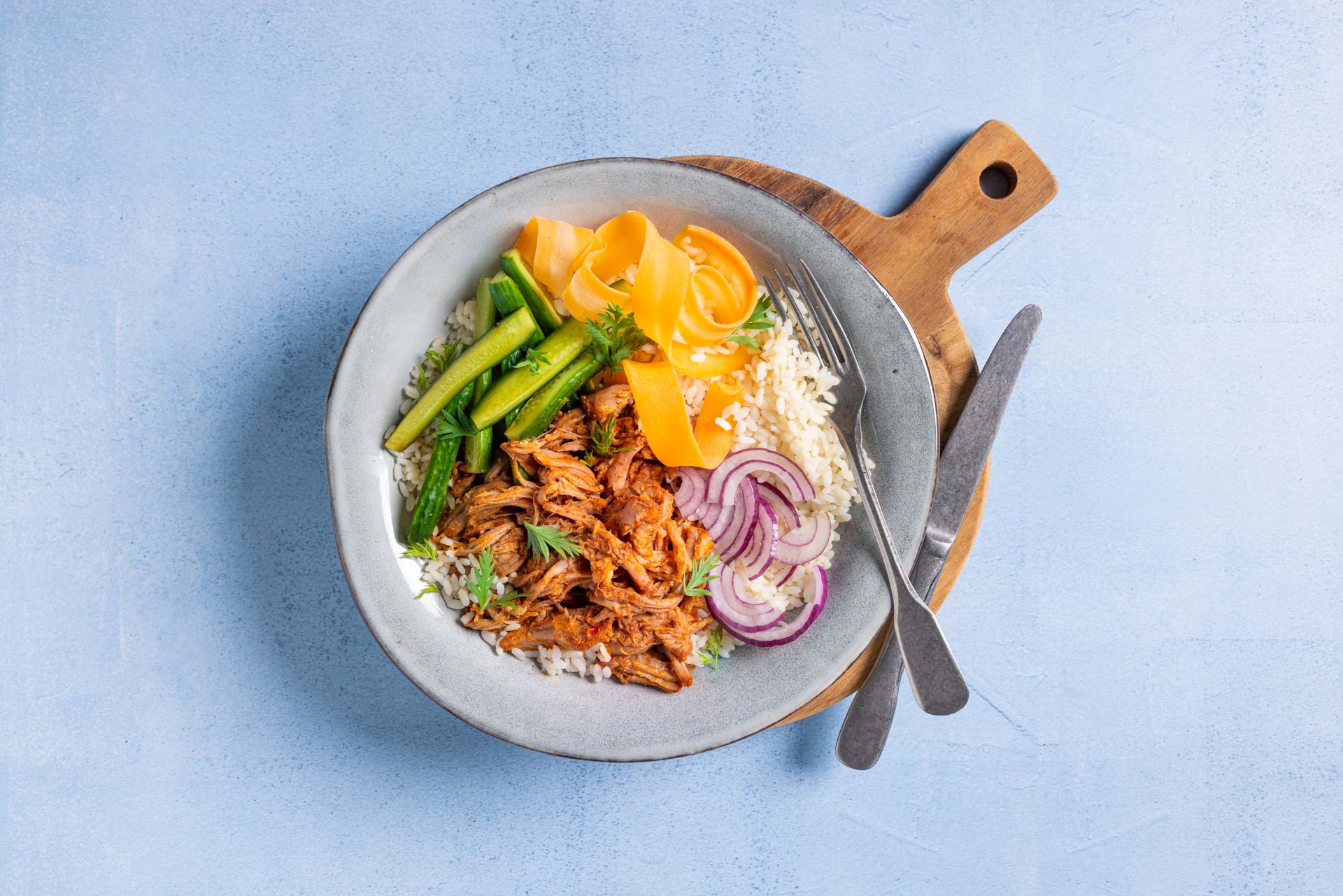 Pulled Pork Poke Bowl 02