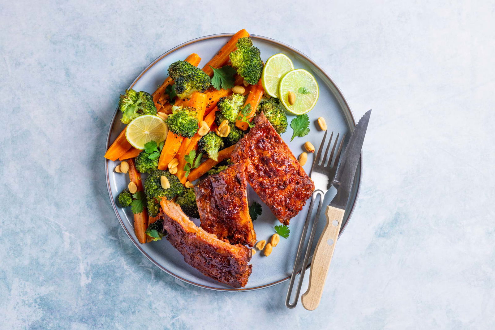 Spareribs Met Geroosterde Broccoli 02