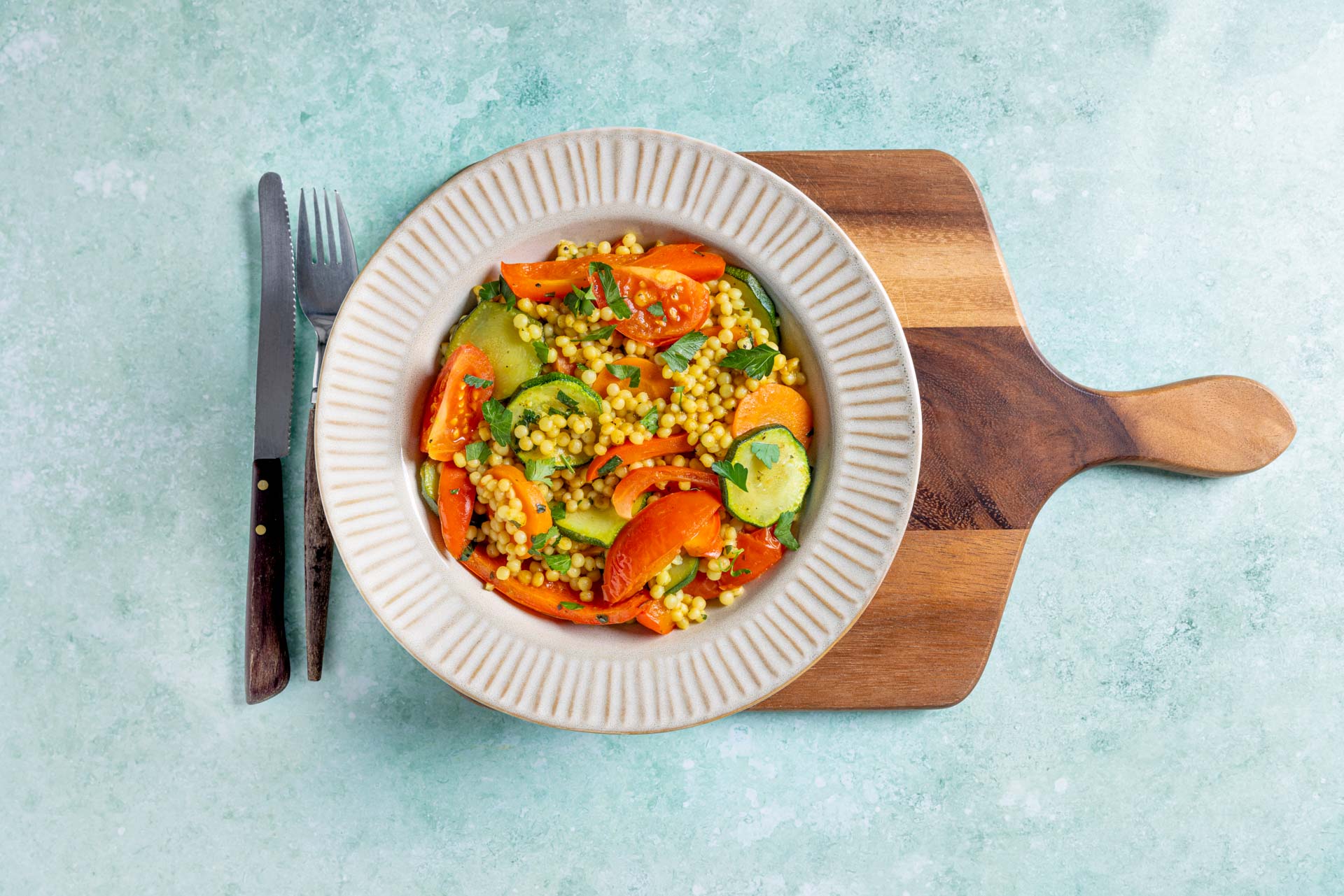 Groente Paella Met Parelcouscous 02