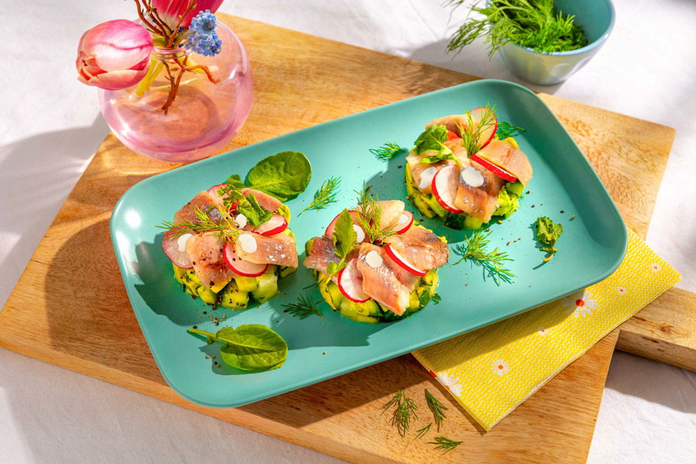 Haring Torentje Met Avocado 2