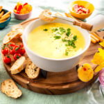 Kaasfondue met blond bier