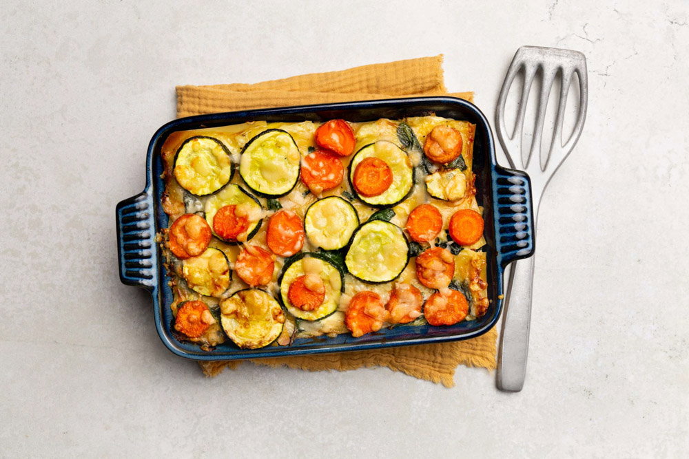 Romige Lasagne Met Ovengroenten 1