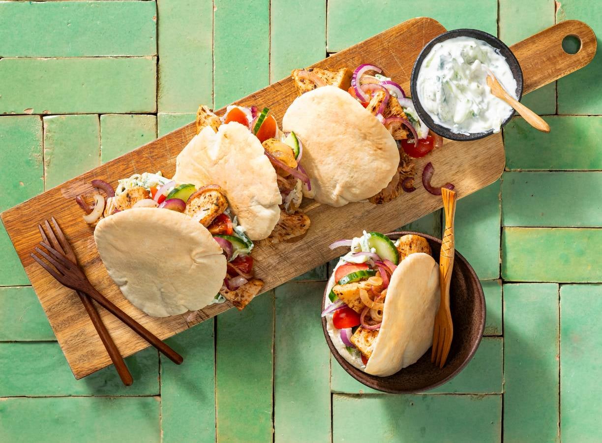 Vegan 'gyros' Van Jackfruit