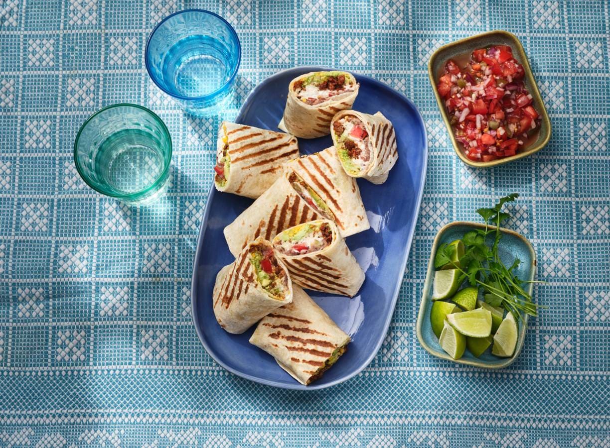 Vegetarische Burrito's