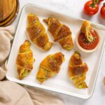 Pesto caprese croissants