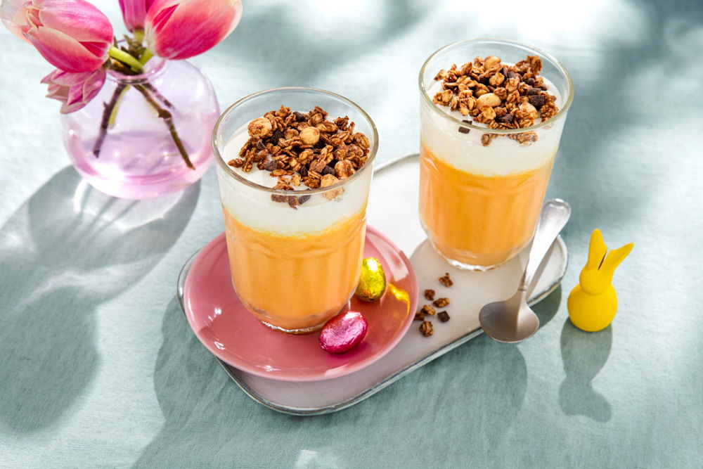 Koffie Yoghurt Ontbijtsmoothie