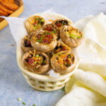 Gevulde champignons uit de airfryer