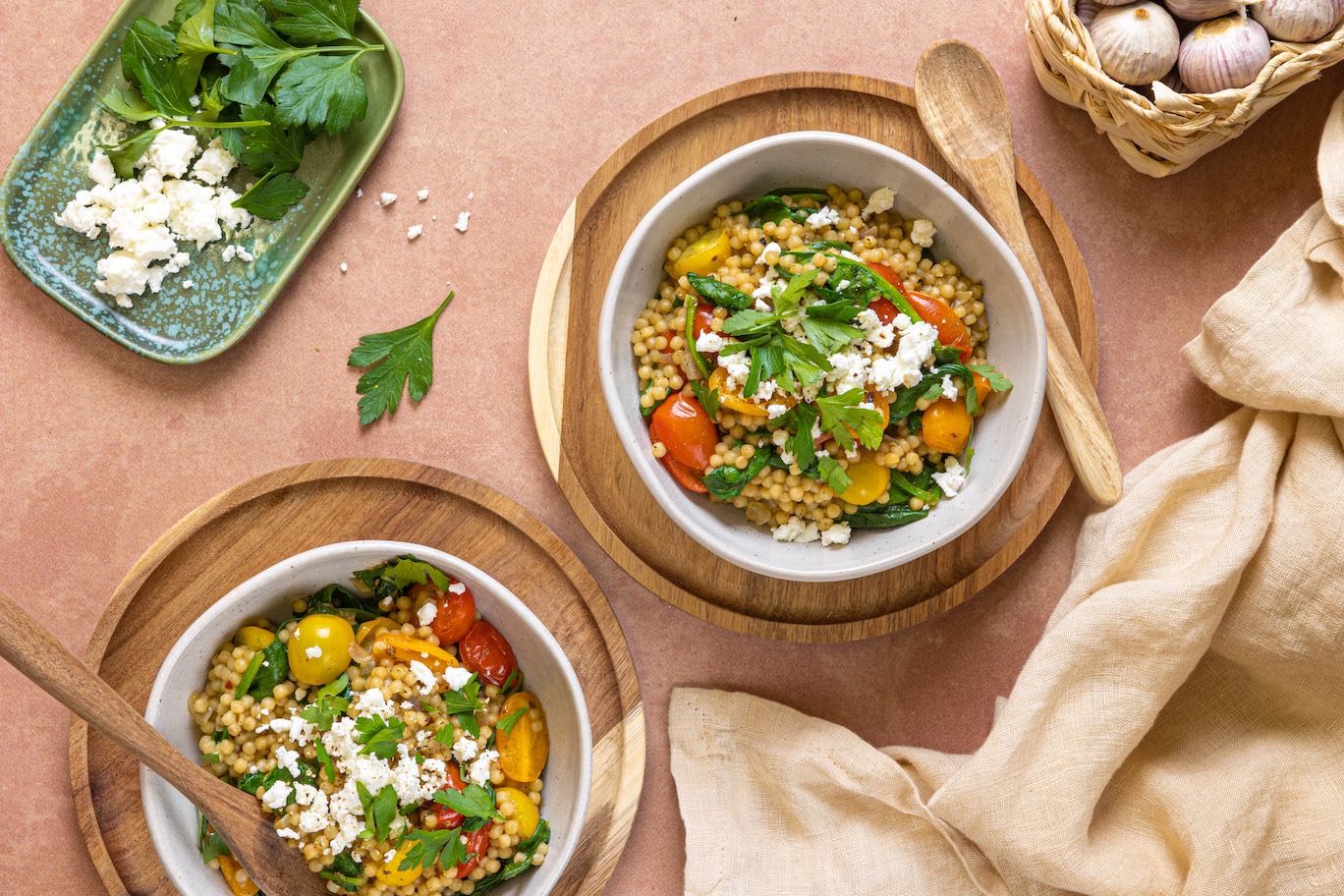 Parelcouscous Met Spinazie 2