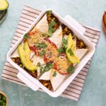 Wraps met kipgehakt uit de oven