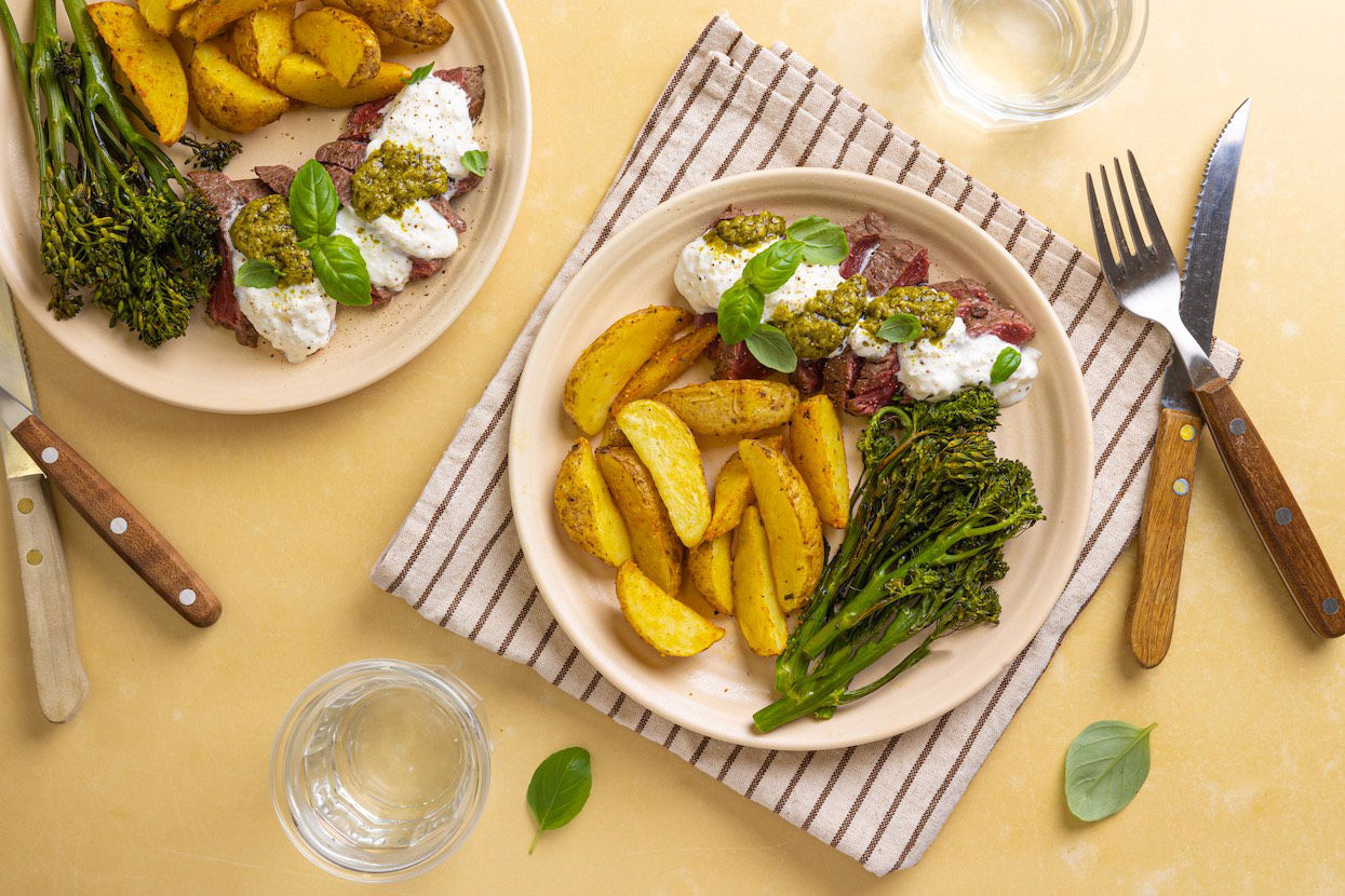 Biefstuk Met Pesto En Burrata 2