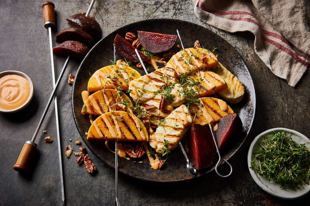 Spicy Bbq Groentespiezen