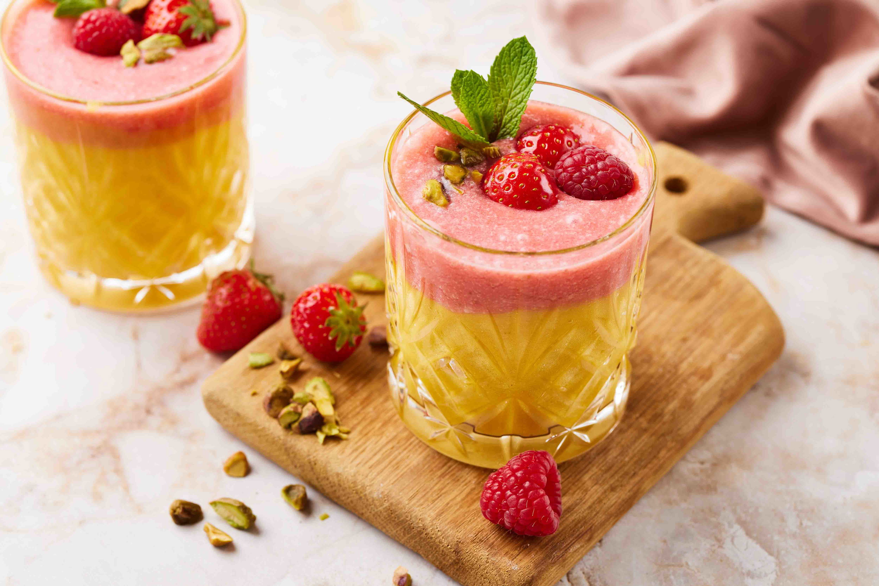 Zomerse proteïne shake