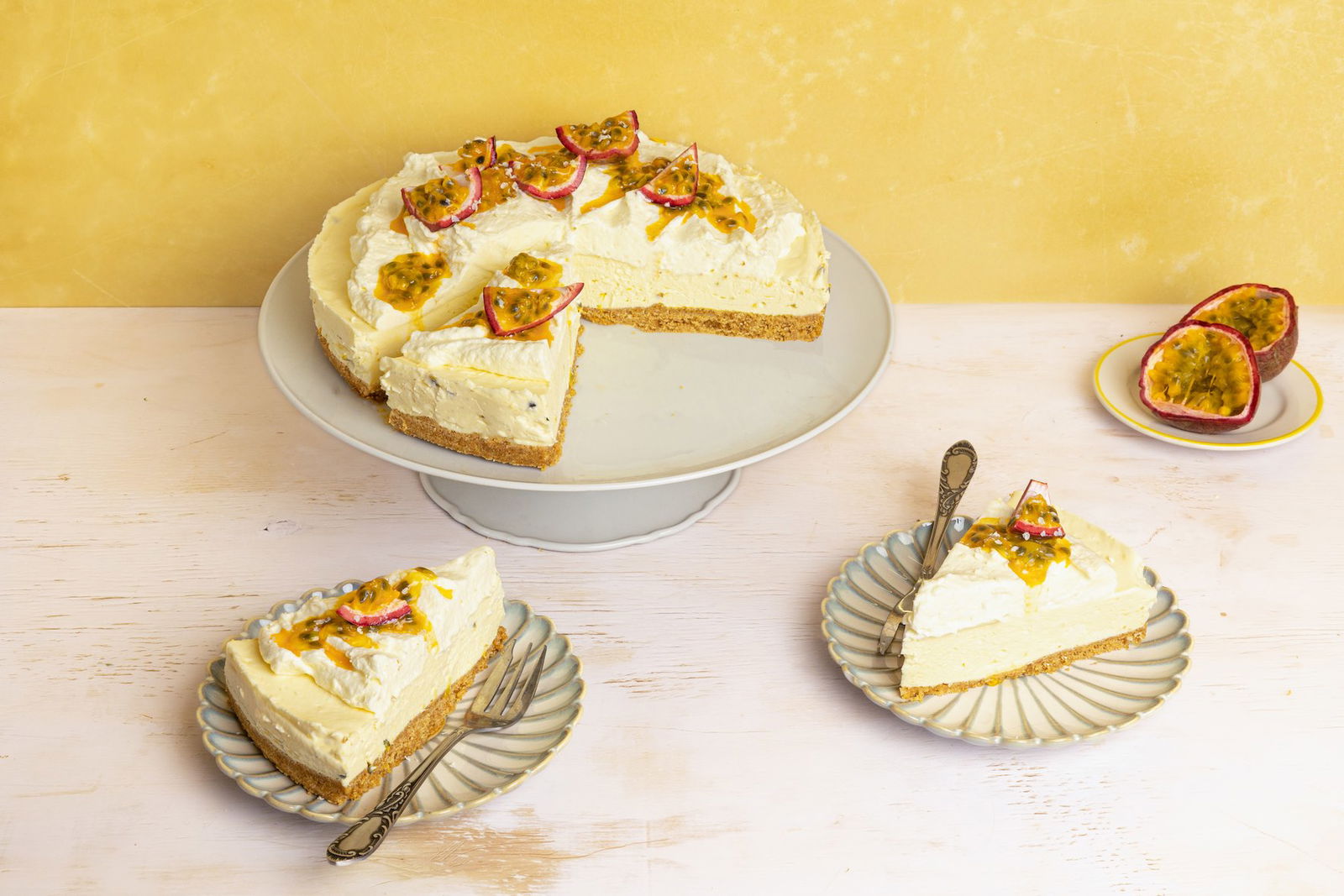 Passievrucht Cheesecake NIEUW