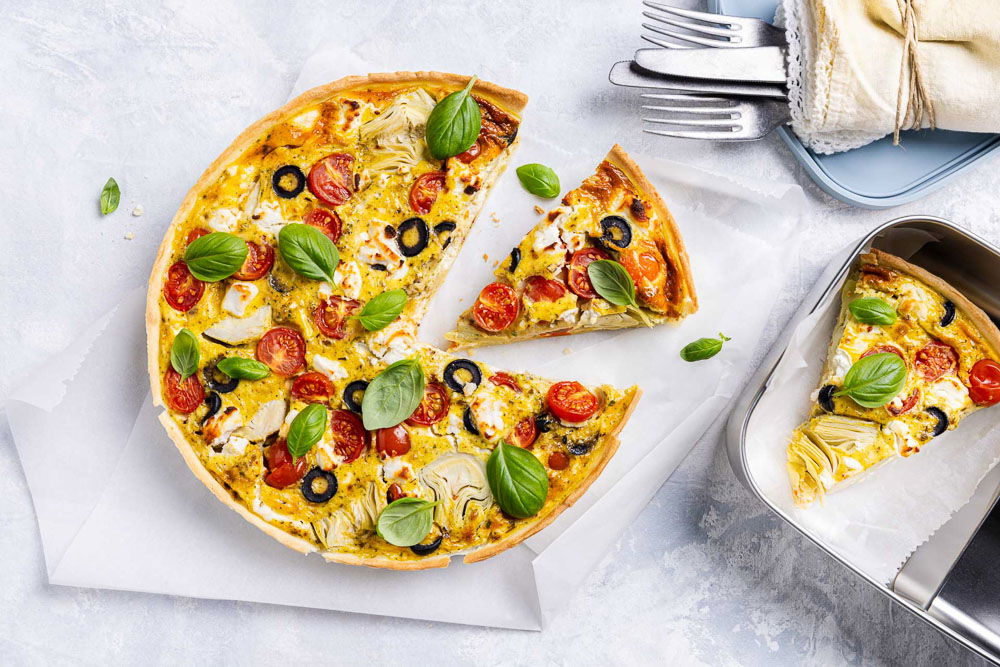 Groente Quiche Met Geitenkaas 2