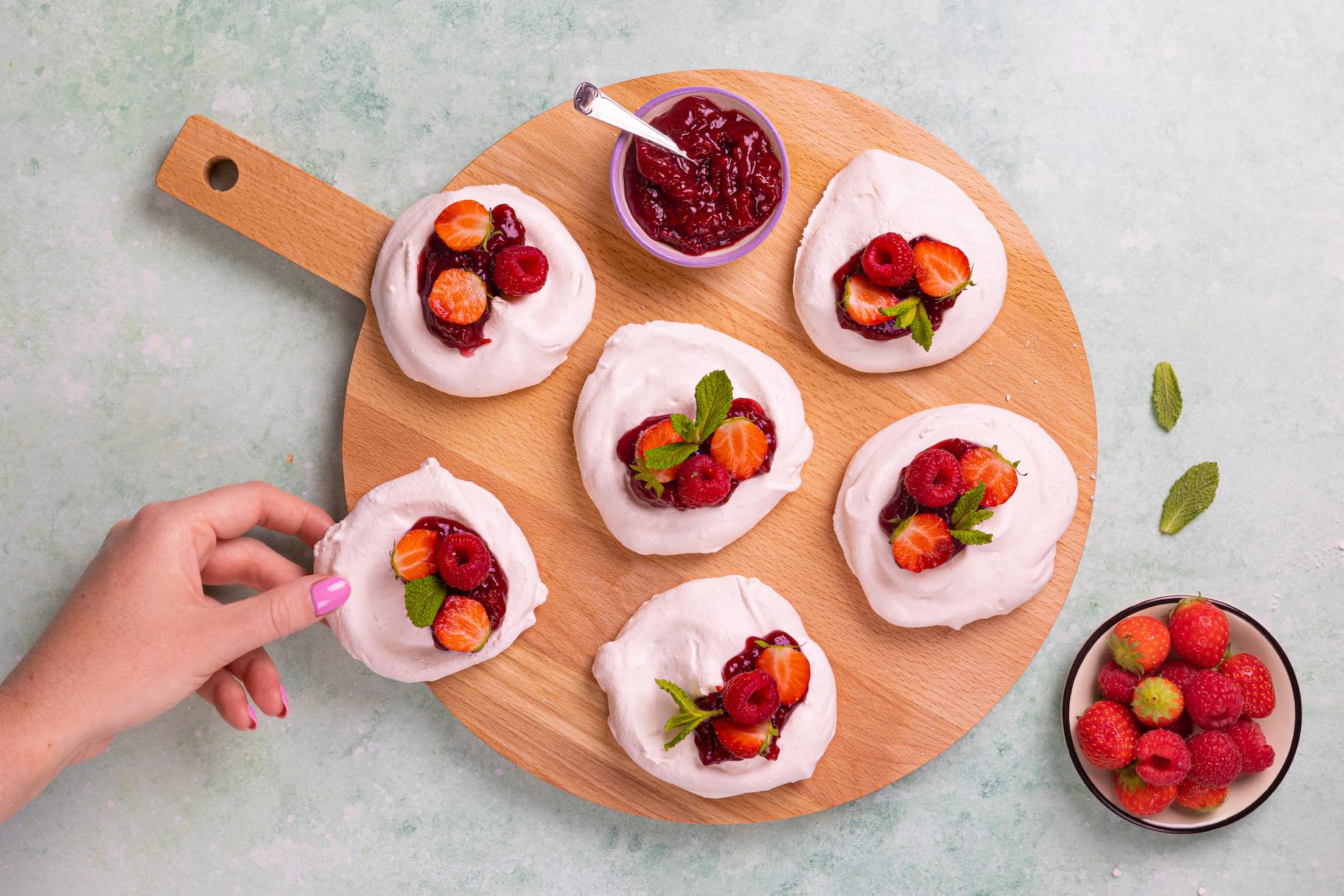 Meringue Met Rood Fruit 2