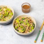 Noedelsalade met tonijn