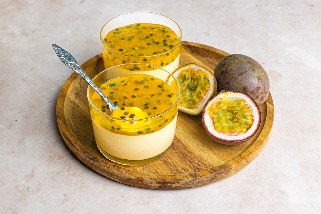 Passievrucht Panna Cotta 1