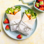 Wraps met kiphaasjes en pesto