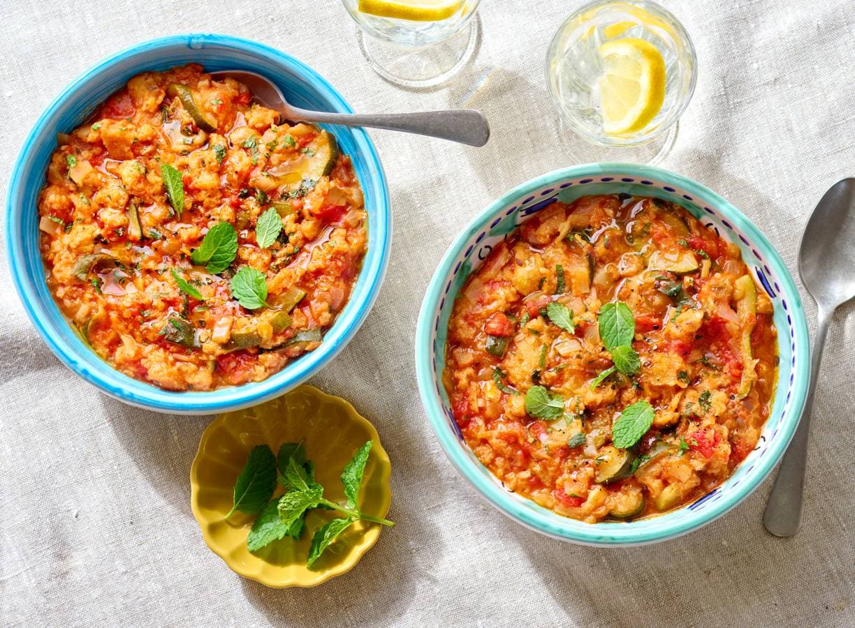 Pappa Al Pomodoro Met Courgette En Munt