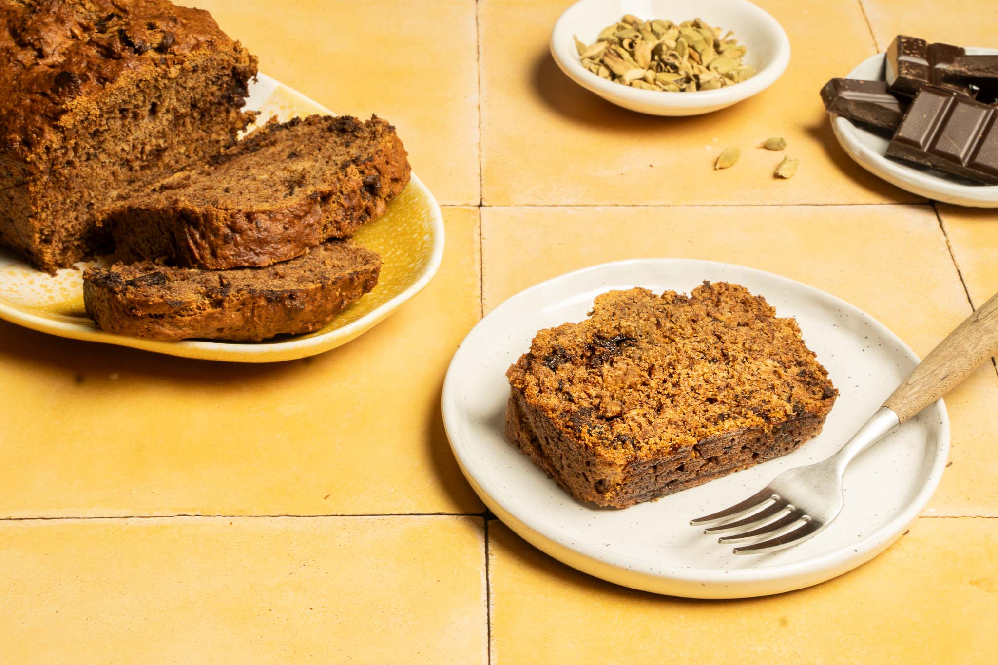 Vegan Bananenbrood Liggend Low Res