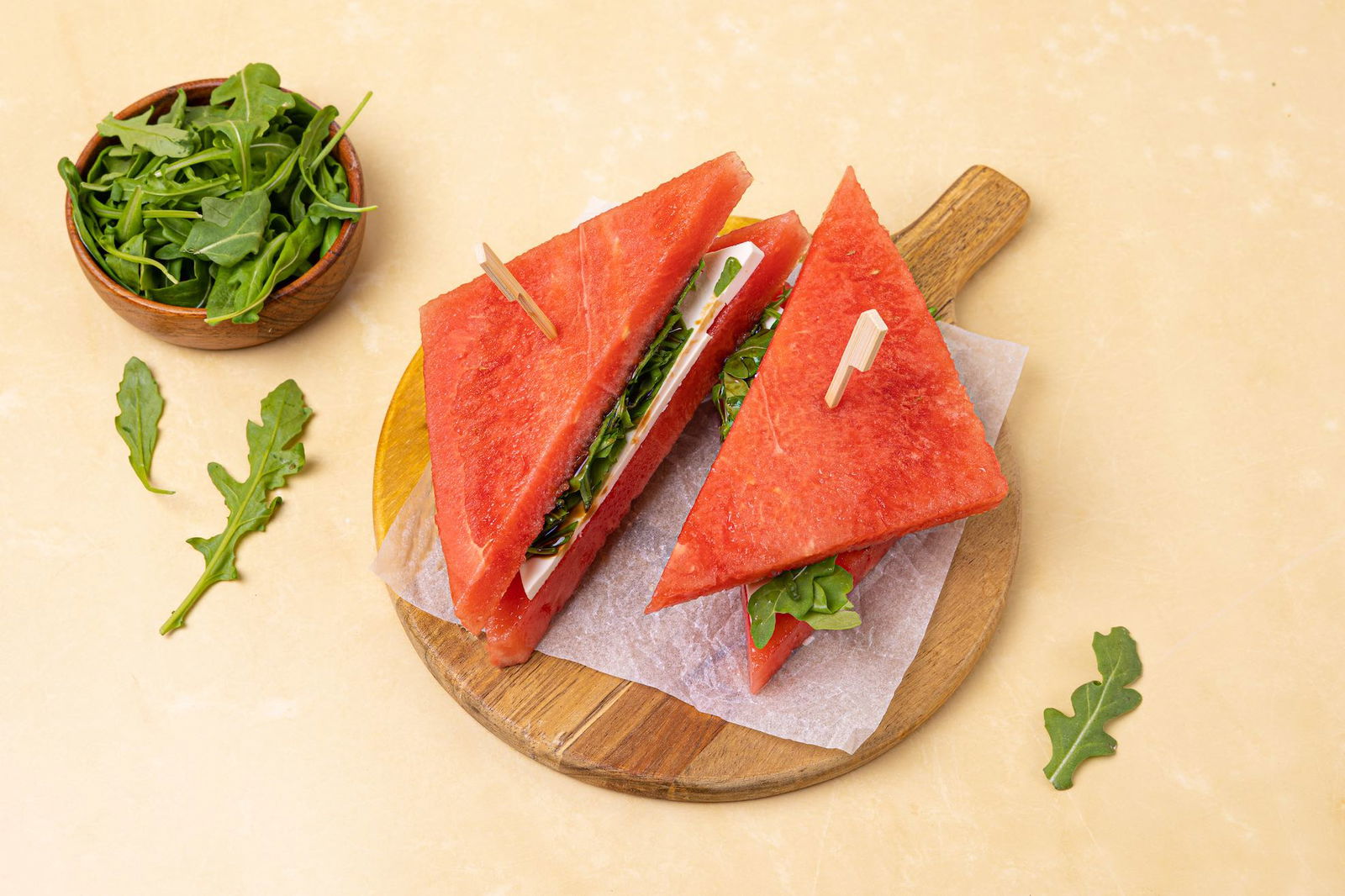 watermeloen sandwich