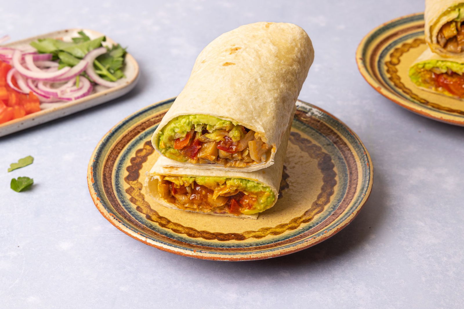 Burrito's Met Pulled Oesterzwam 1