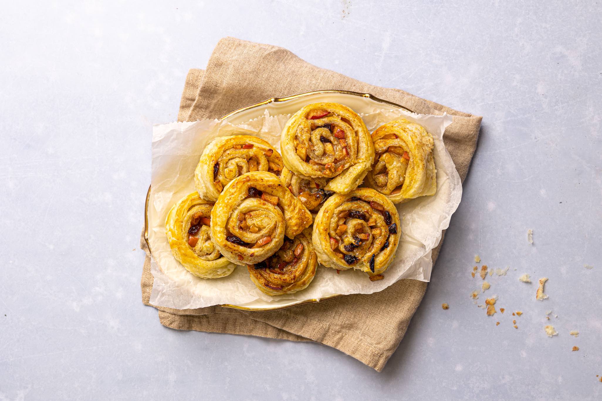 Gevulde Kaneelbroodjes