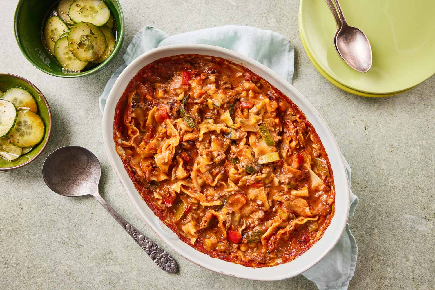 Italiaanse Lasagnette Napoletana