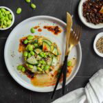 Aziatische komkommersalade