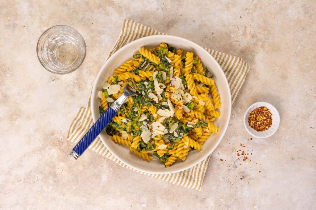 Pompoenpasta Met Palmkool 2