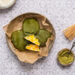 Yoghurt matcha bites