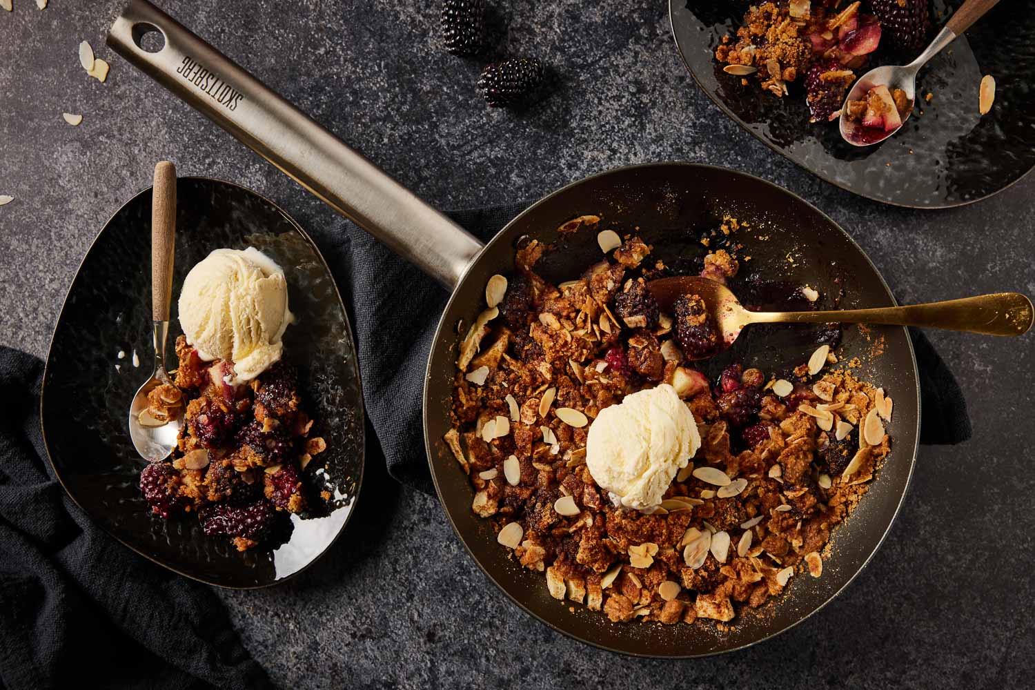 bramen en appelcrumble