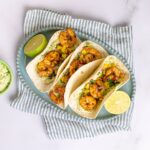 Chipotle garnalen taco’s met guacamole